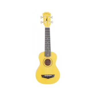 Arrow PB10 YW Soprano Yellow - szoprán ukulele tokkal