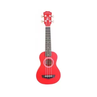 Arrow PB10 RD Soprano Red - szoprán ukulele tokkal