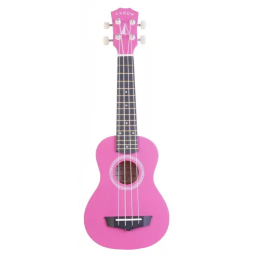 Arrow PB10 PK Soprano Pink - szoprán ukulele tokkal
