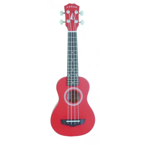 Arrow PB10 R2 Soprano Red#2 - szoprán ukulele tokban