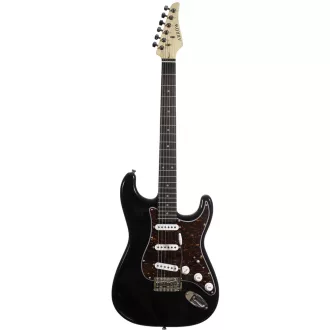   Arrow *DISC* ST 111 Deep Black Rosewood/T-shell elektromos gitár