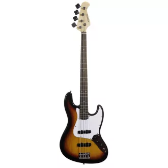   Arrow *DISC* Louisiana 4 Bass Sunburst Rosewood/white basszusgitár