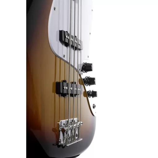 Arrow *DISC* Louisiana 4 Bass Sunburst Rosewood/white basszusgitár