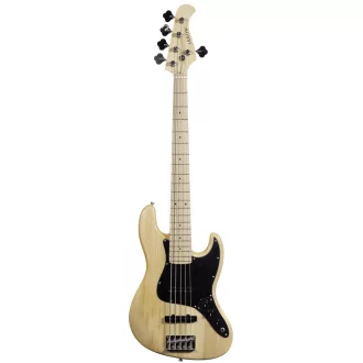   Arrow *DISC* Louisiana 5 Bass Natural Maple/black basszusgitár