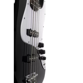   Arrow *DISC* Louisiana 4 Bass Night Black Rosewood/white basszusgitár