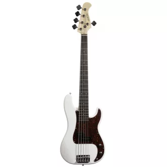   Arrow *DISC* Session Bass 5 Bone White Rosewood/T-shell basszusgitár