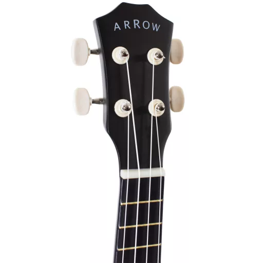 Arrow PB10 BK Soprano Black *SET* - szoprán ukulele tartozékokkal ellátott készlet