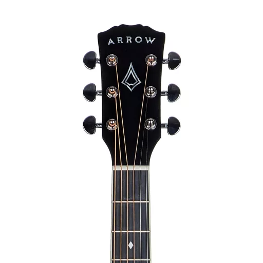 Arrow Silver D BLK Fekete - akusztikus gitár