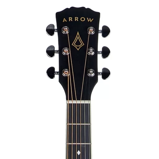 Arrow Gold D BLK Black - akusztikus gitár