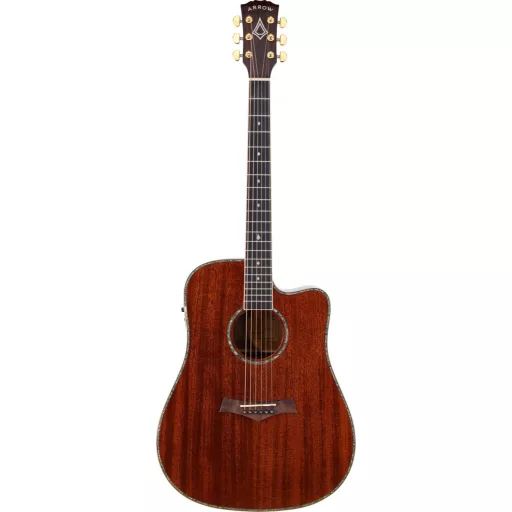 Arrow Platinium Elite D CE MH/MH Mahogany/Mahogany - elektroakusztikus gitár