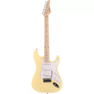   Arrow Tonecaster ST 111 Biscuit Maple/White elektromos gitár
