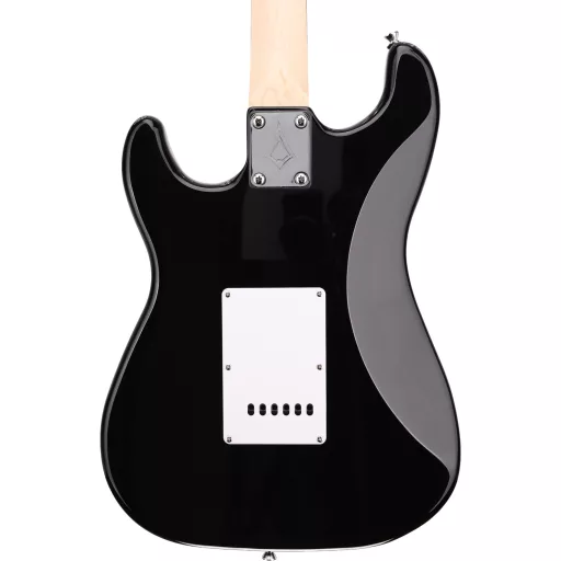 Arrow Tonecaster ST 111 Abyss Black Rosewood/White elektromos gitár