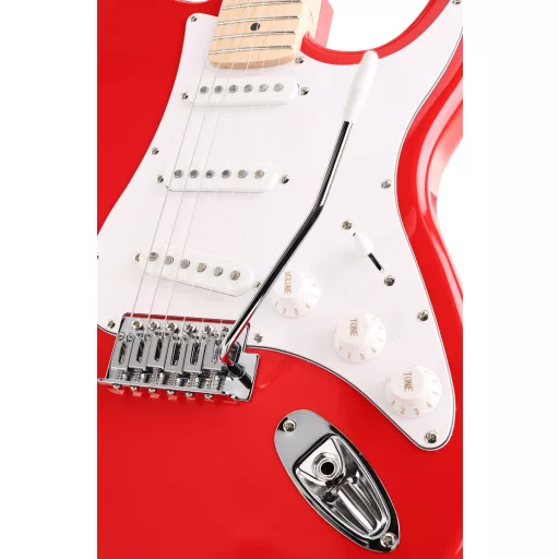 Arrow Tonecaster ST 111 Hot Rooster Juhar/Fehér elektromos gitár