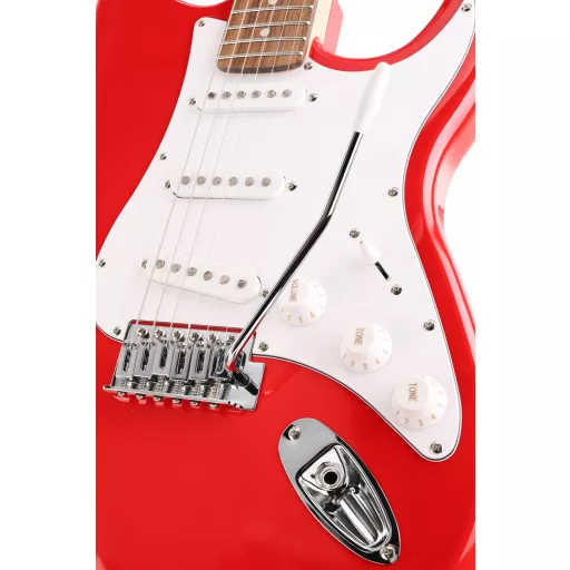 Arrow Tonecaster ST 111 Hot Rooster Rosewood/White elektromos gitár
