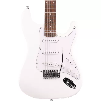   Arrow Tonecaster ST 111 Snow White rózsafa/Fehér elektromos gitár