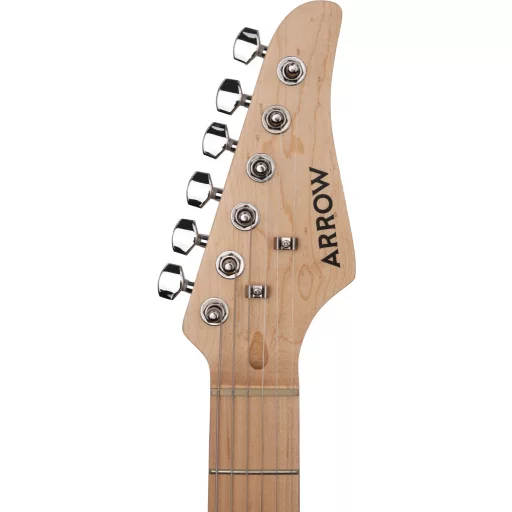 Arrow Tonecaster ST 111 Snow White rózsafa/Fehér elektromos gitár