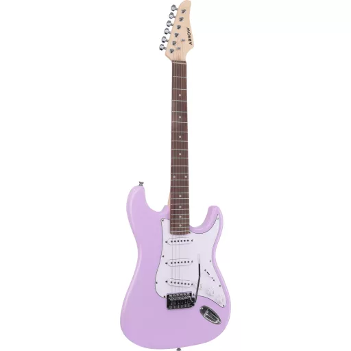 Arrow Tonecaster ST 111 Bubblegum Rosewood/White elektromos gitár