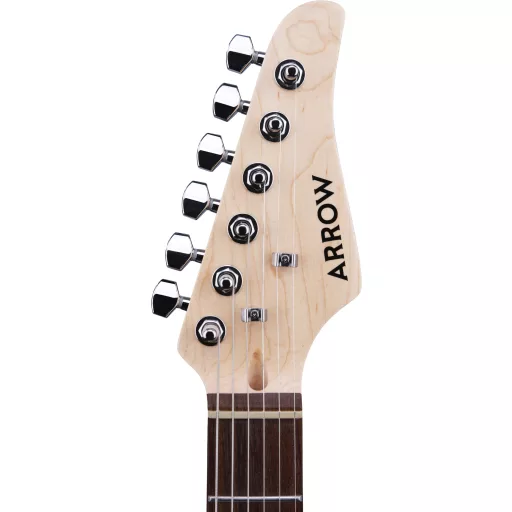 Arrow Tonecaster ST 111 Bubblegum Rosewood/White elektromos gitár