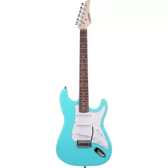   Arrow Tonecaster ST 111 Seafoam Rosewood/White elektromos gitár