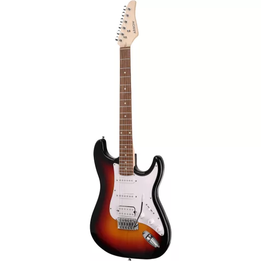 Arrow Tonecaster ST 211 Tobacco Burst Rosewood/White elektromos gitár