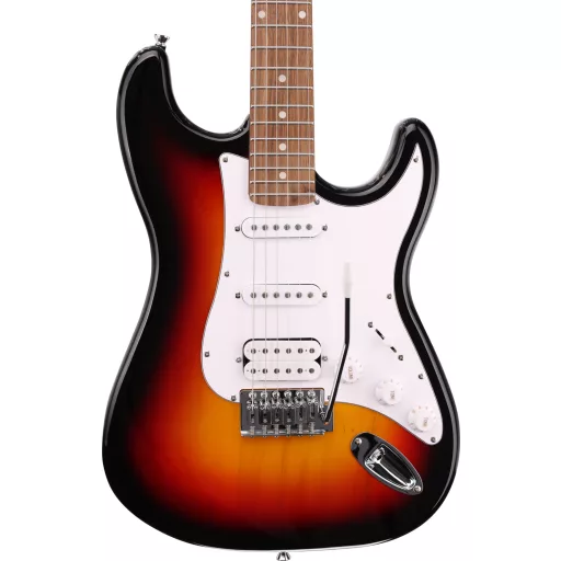Arrow Tonecaster ST 211 Tobacco Burst Rosewood/White elektromos gitár