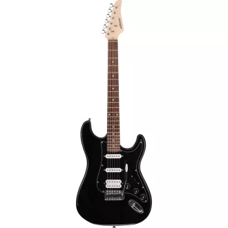   Arrow Tonecaster ST 211 Abyss Black Rosewood/Fekete elektromos gitár