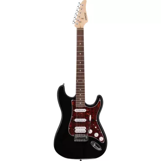   Arrow Tonecaster ST 211 Abyss Black Rosewood/T-shell elektromos gitár