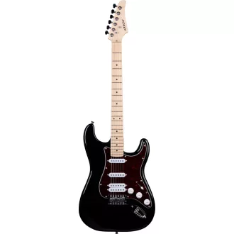   Arrow Tonecaster ST 211 Abyss Black Maple/T-shell elektromos gitár