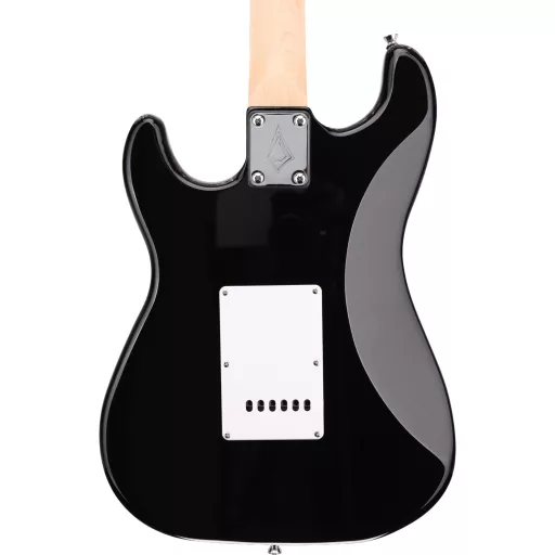 Arrow Tonecaster ST 211 Abyss Black Rosewood/White elektromos gitár