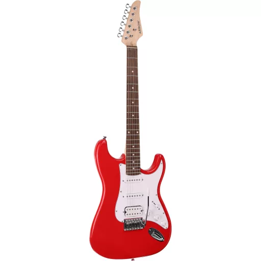 Arrow Tonecaster ST 211 Hot RoosterRosewood/White elektromos gitár