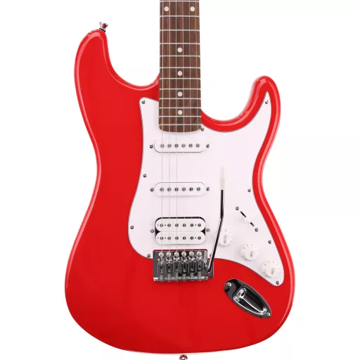 Arrow Tonecaster ST 211 Hot RoosterRosewood/White elektromos gitár