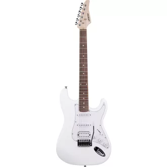   Arrow Tonecaster ST 211 Snow White Rosewood/White elektromos gitár