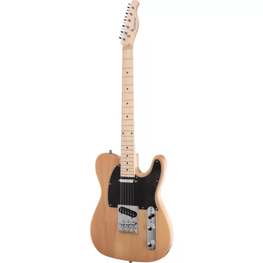 Arrow Telico TL 11 Natural Maple/Fekete elektromos gitár