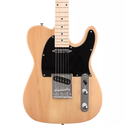 Arrow Telico TL 11 Natural Maple/Fekete elektromos gitár