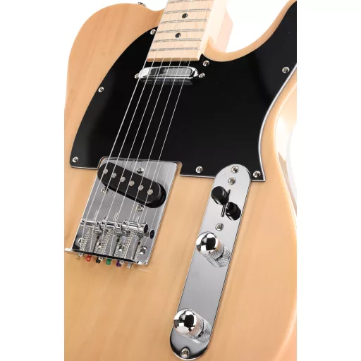 Arrow Telico TL 11 Natural Maple/Fekete elektromos gitár