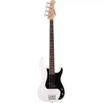 Arrow Session Bass 4 Snow White Rosewood/Black basszusgitár