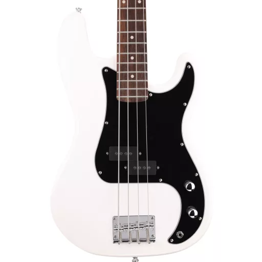 Arrow Session Bass 4 Snow White Rosewood/Black basszusgitár