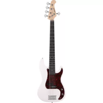   Arrow Session Bass 5 Bleached Bone White Rosewood/T-shell basszusgitár