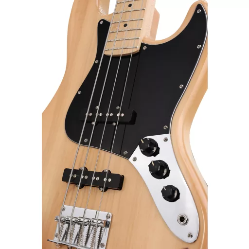 Arrow Louisiana 4 Bass Natural Maple/Fekete basszusgitár