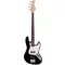 Arrow Louisiana 4 Bass Abyss Black Rosewood/White basszusgitár