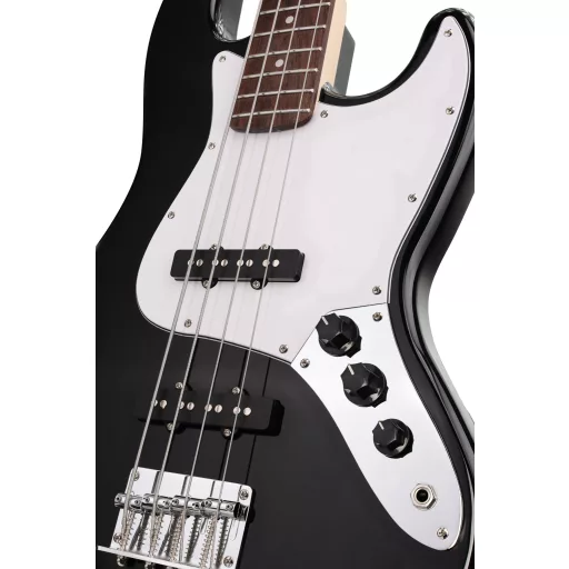 Arrow Louisiana 4 Bass Abyss Black Rosewood/White basszusgitár