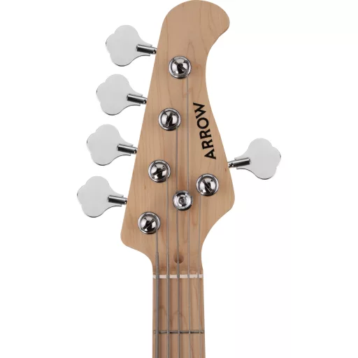 Arrow Louisiana 5 Bass Natural Maple/Black basszusgitár