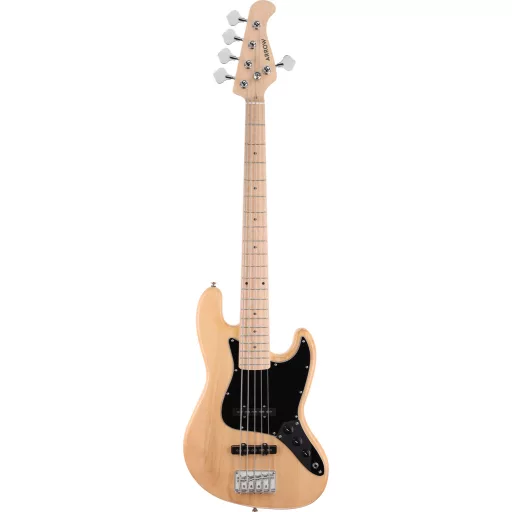 Arrow Louisiana 5 Bass Natural Maple/Black basszusgitár