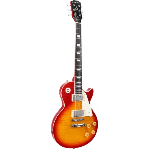 Arrow Riffster LP 22 Flame Burst CS Rosewood/Cream elektromos gitár