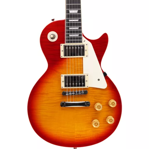 Arrow Riffster LP 22 Flame Burst CS Rosewood/Cream elektromos gitár