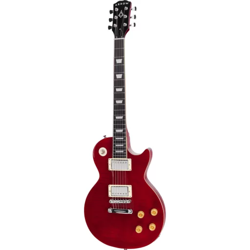 Arrow Riffster LP 22 Flame Burst RD Rosewood/Cream elektromos gitár