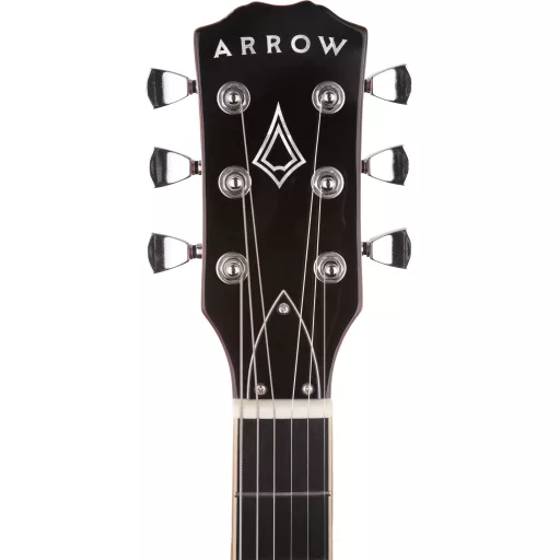 Arrow Riffster LP 22 Flame Burst RD Rosewood/Cream elektromos gitár