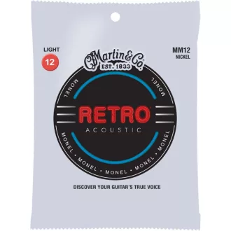   Martin MM12 Light (12-54) Retro Monel akusztikus gitárhúrok
