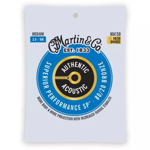 Martin MA150 Medium (13-56) AA Bronze 80/20 húrok akusztikus gitárhoz
