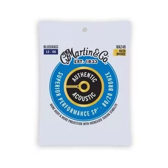  Martin MA240 Bluegrass (12-56) AA Bronze 80/20 akusztikus gitárhúrok